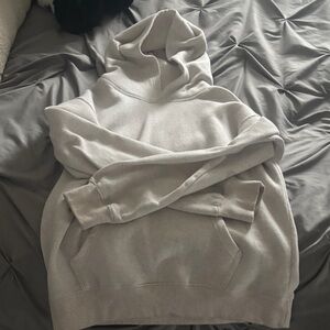 Cream colored hoodie, size medium, great condition